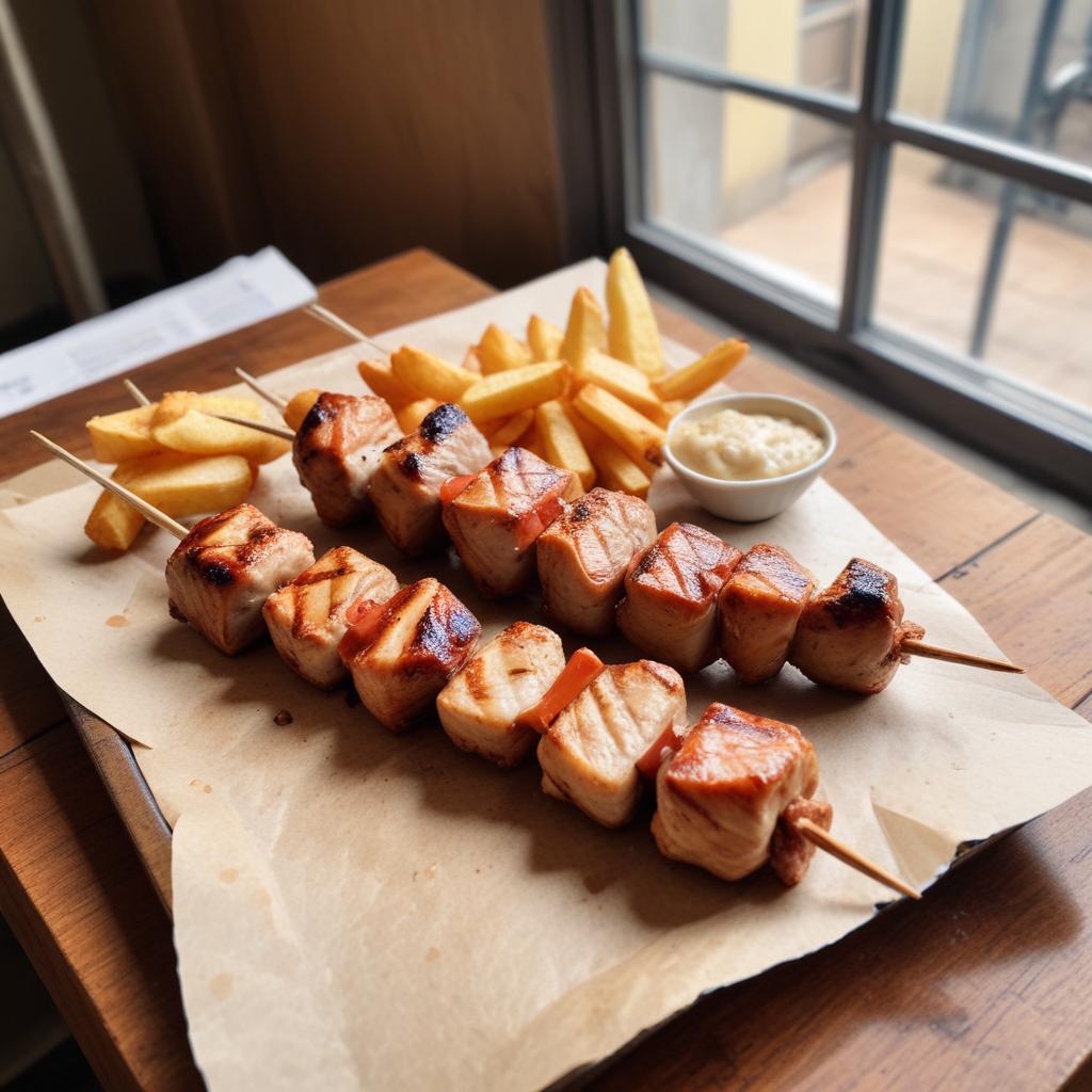 Brochette de dinde