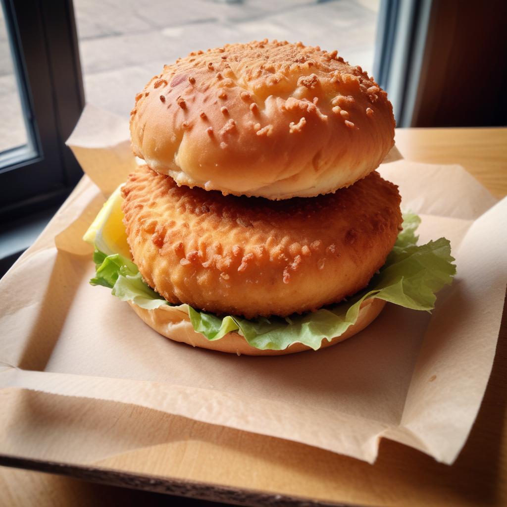 Fish burger (friture)